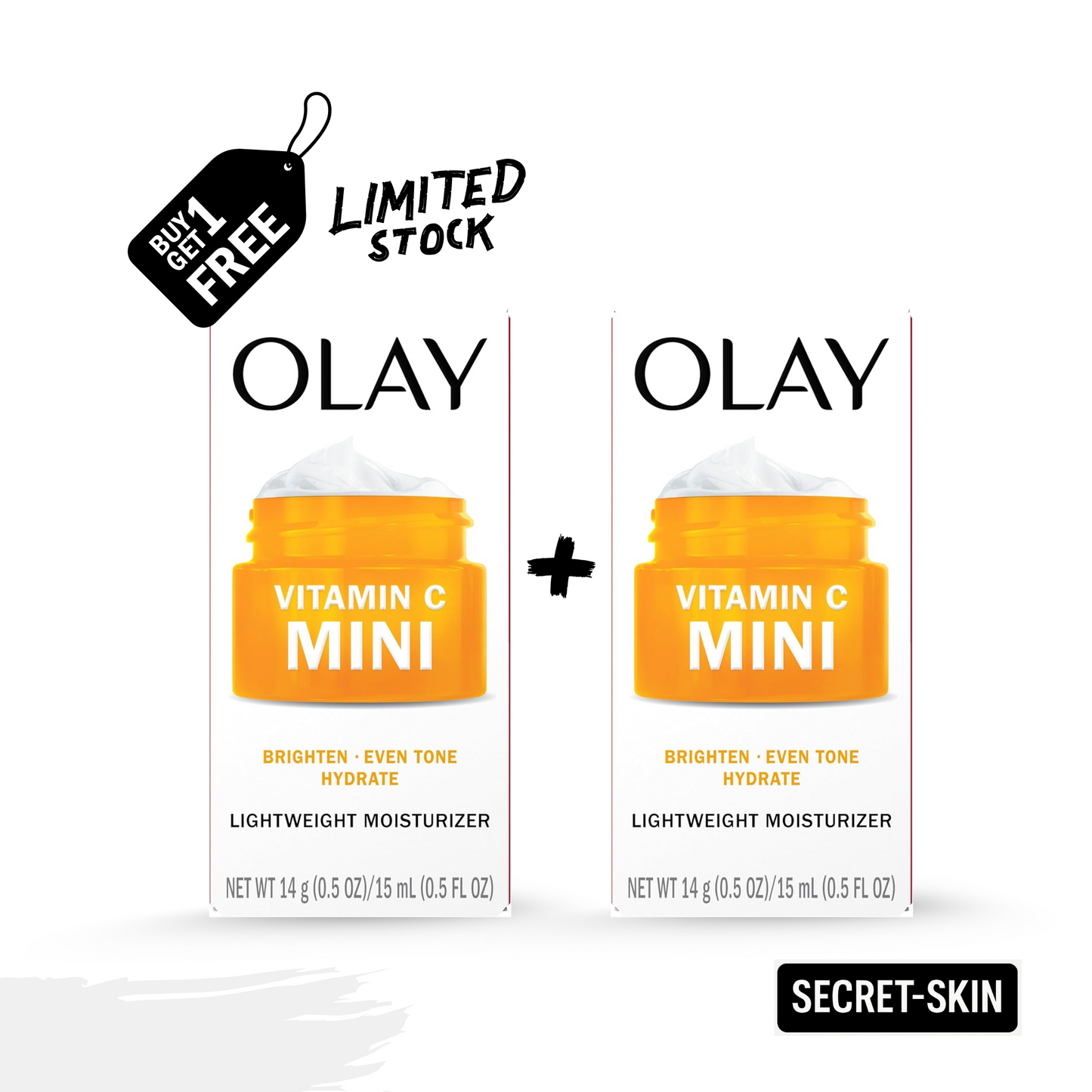 Olay Vitamin C + Peptide 24 Brightening Serum – Mini (15ml) (Buy 1 Get 1 Free)