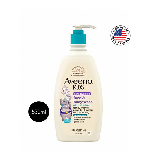 Aveeno kids face & Body wash with oat extract