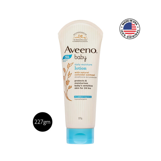 Aveeno Baby daily Moisture Lotion with prebiotic oat  227g