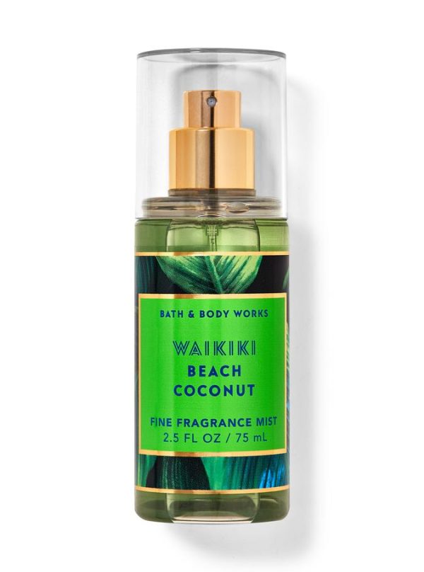 Bath & Body Works Waikiki Beach Coconut Fine Fragrance Mist – 75ml