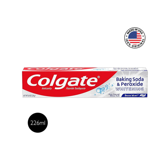 Colgate Baking Soda & Peroxide Whitening Toothpaste – 226ml