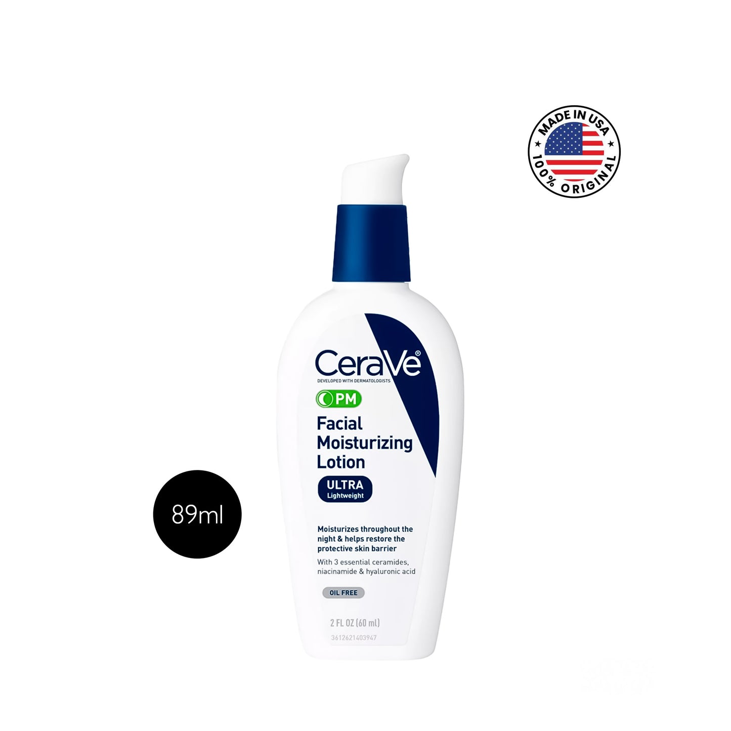 Cerave Facial moisturizing lotion ultra lightweight – 89ml