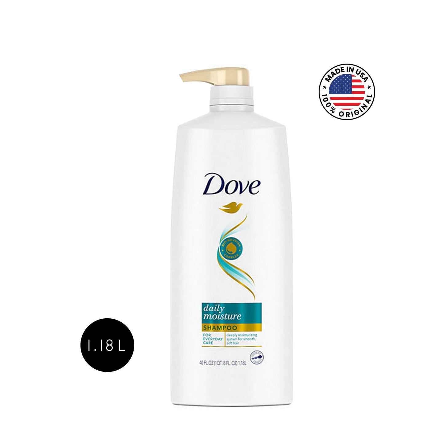 ডাভ ড্যামেজ থেরাপি ডেইলি ময়েশ্চার শ্যাম্পু – ১০১৮ লিটার