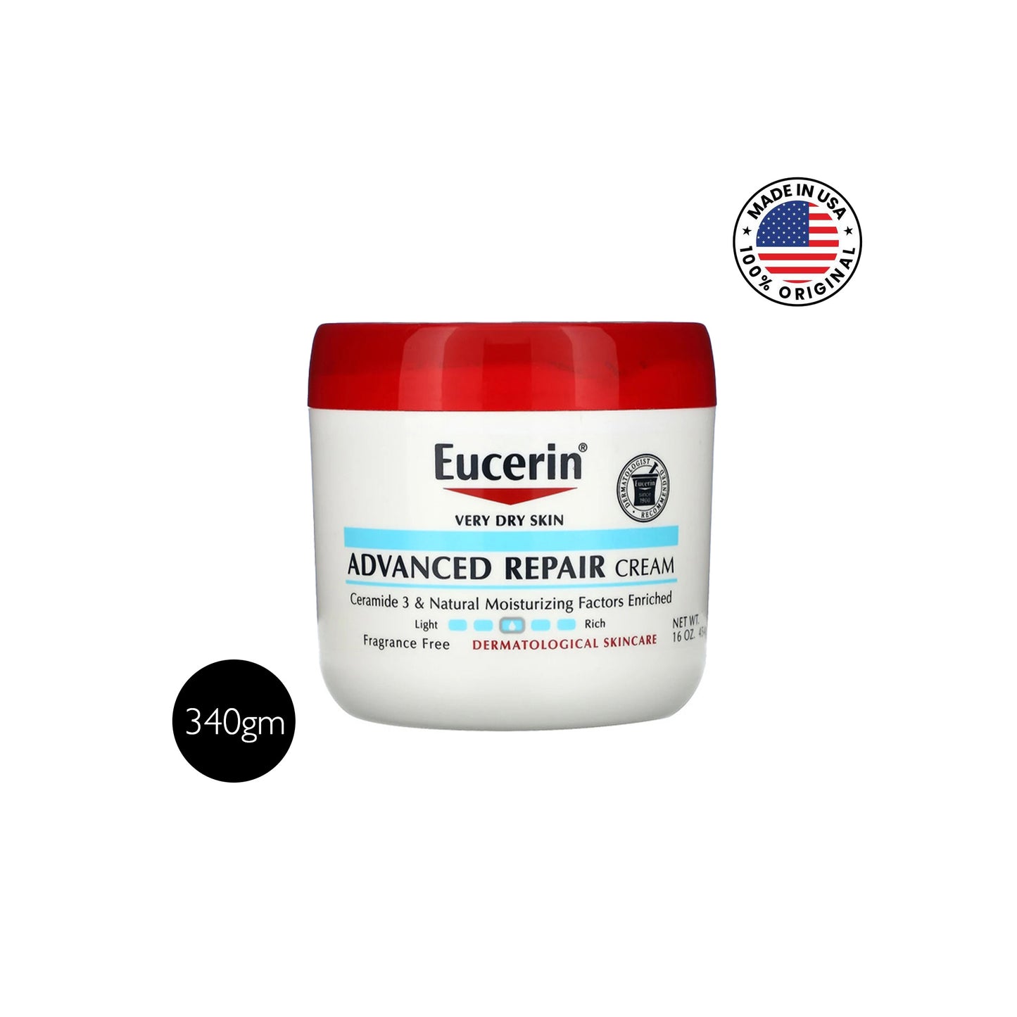 ইউসারিন অ্যাডভান্সড রিপেয়ার ক্রিম - ৩৪০ গ্রাম