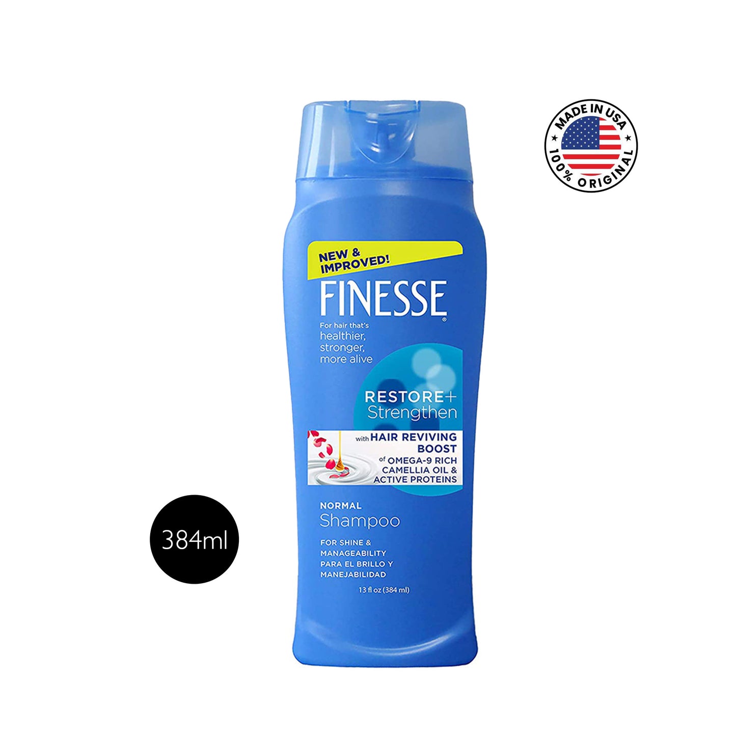Finesse Moisturizing 2-in-1 Shampoo + Conditioner – 384ml