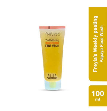 Freyias Weekly Peeling Face Wash (Papaya) – 100ml
