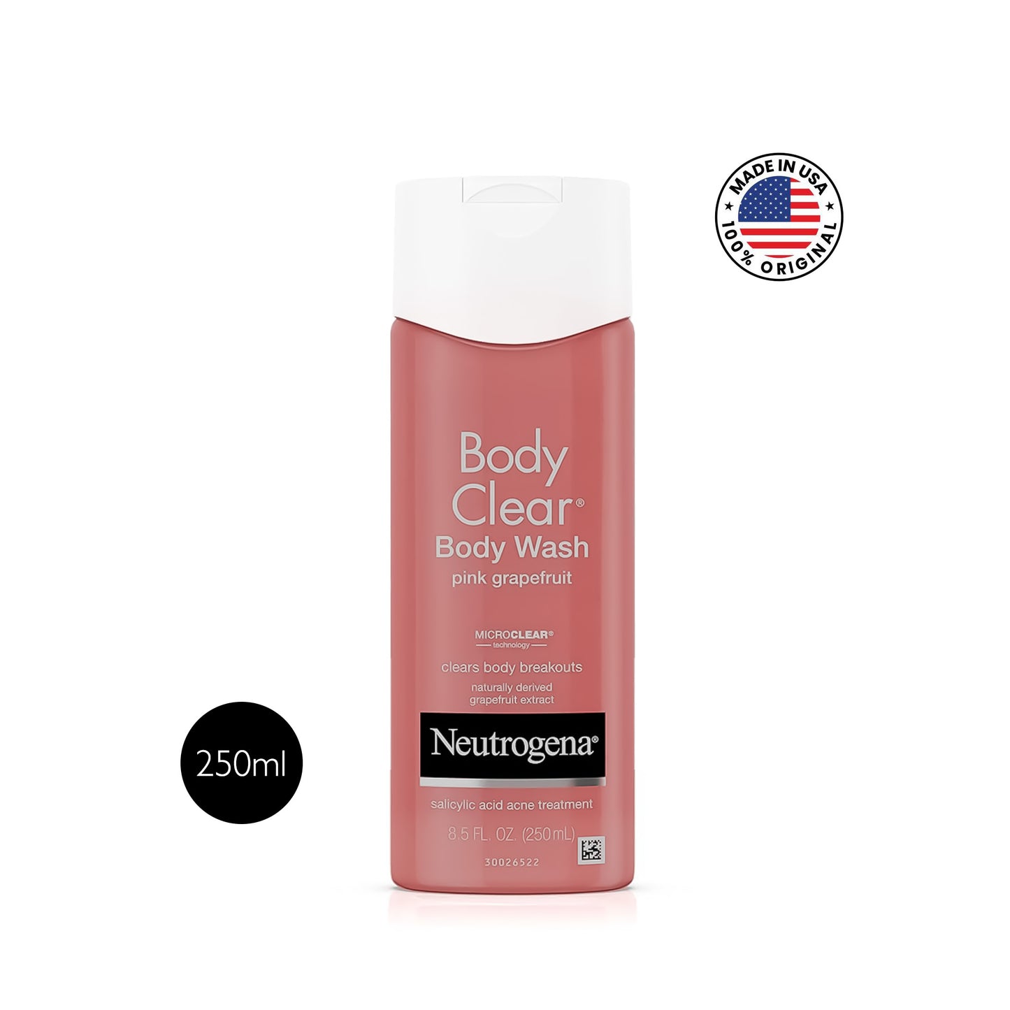 Neutrogena Body Clear Body Wash – Pink Grapefruit – 250ml