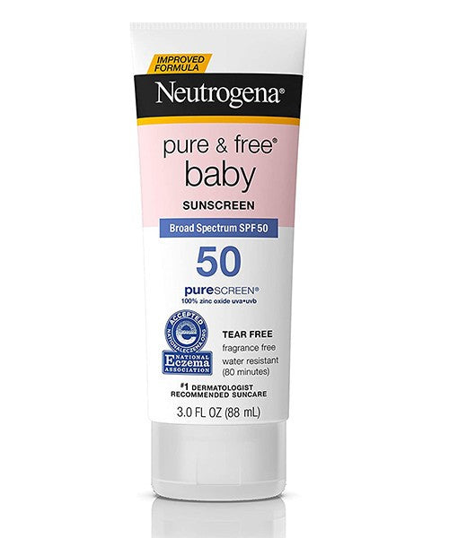 Neutrogena Pure & Free Baby Sunscreen Lotion SPF 50 – 88 ml