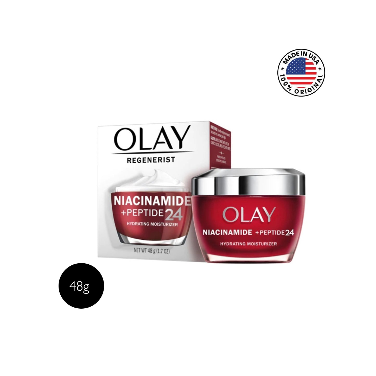 Olay Niacinamide +peptide 24 hydrating Moisturizer -48g