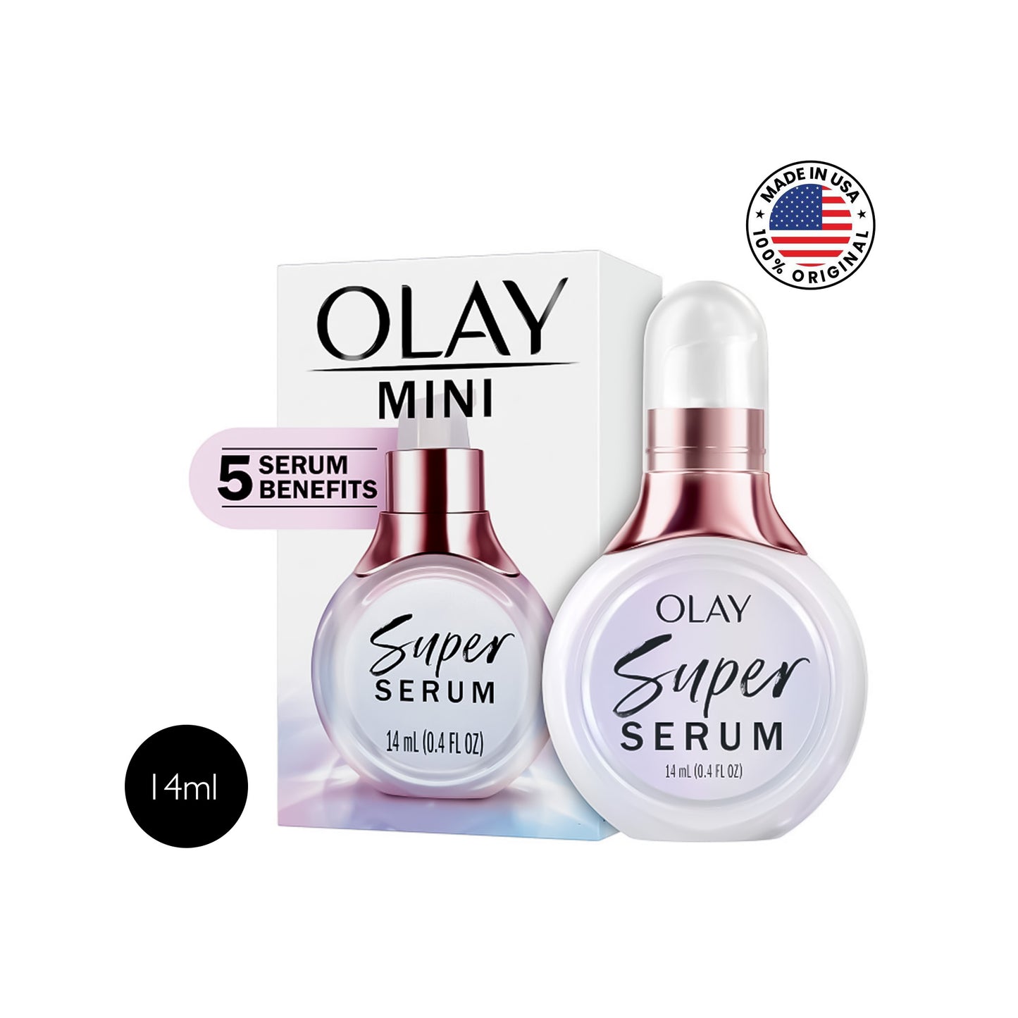 Olay Super Serum – Power of 5 Serum Benefits in One – 14ml