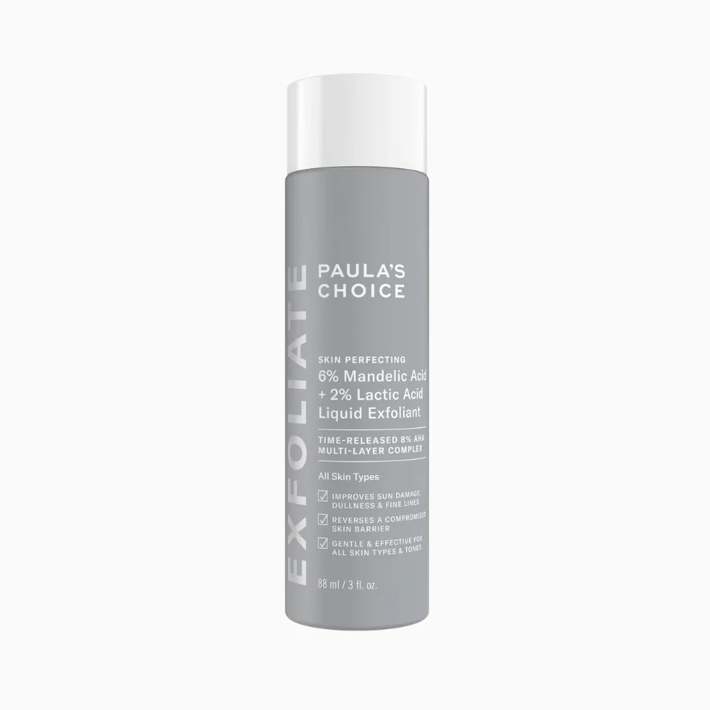Paula’s Choice 6% Mandelic Acid + 2% Lactic Acid Liquid Exfoliant – 88ml