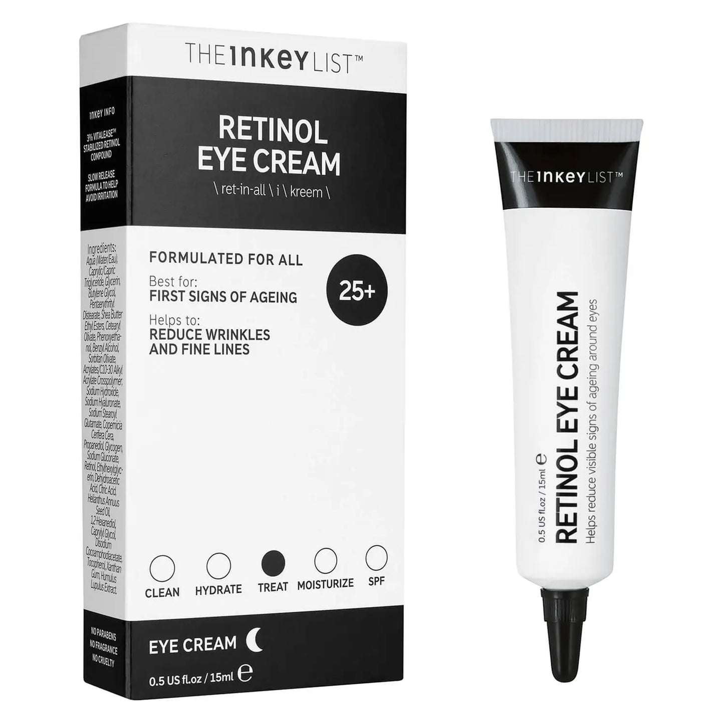 The INKEY List Retinol Eye Cream – 15ml