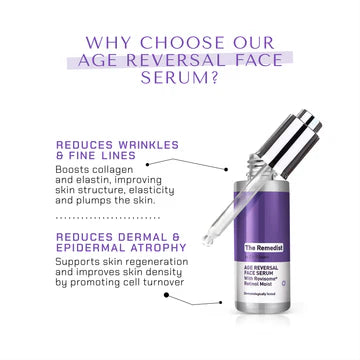 The Remedist by Dr. Rhäzes Age Reversal Face Serum with Rovisome Retinol Moist – 30 ml