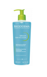 Bioderma Sebium Gel Moussant – Purifying Cleansing Foaming Gel 500ml