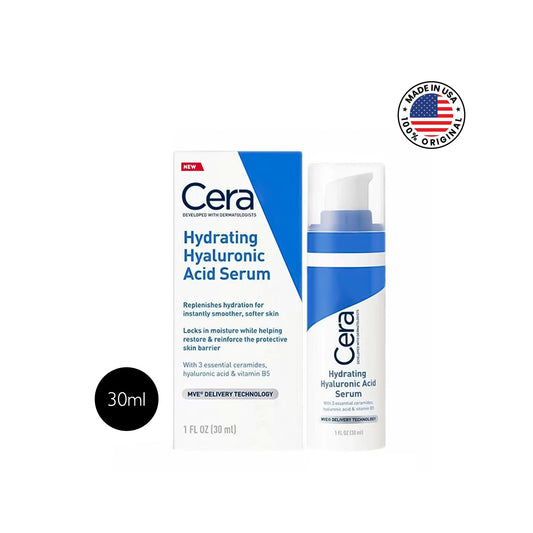 সেরাভে হাইড্রেটিং হায়ালুরোনিক অ্যাসিড সিরাম - ৩০ মিলি