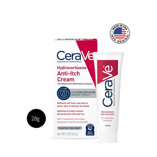 CeraVe Hydrocortisone Anti-Itch Cream – 28g