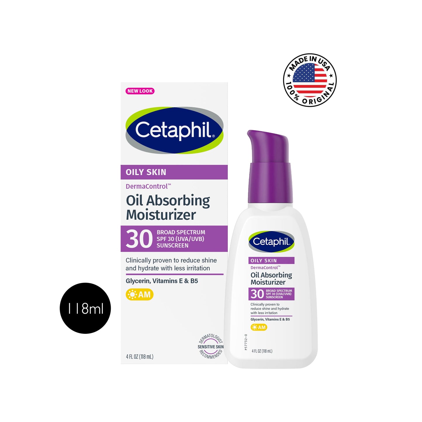 Cetaphil Oil Absorbing Moisturizer SPF 30 – 118ml