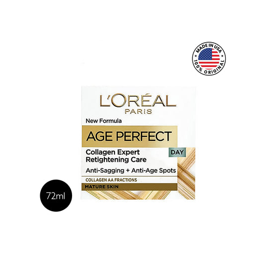 ল'ওরিয়াল এজ পারফেক্ট রি-হাইড্রেটিং ডে ক্রিম – ৭২ মিলি