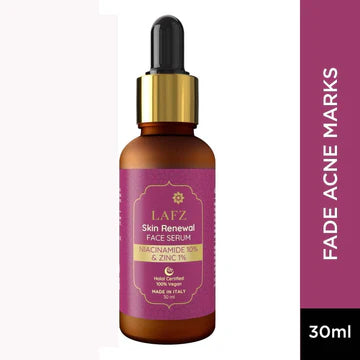 Lafz Skin Renewal Face Serum – Niacinamide 10% & Zinc 1% – 30ml