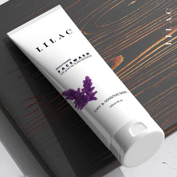 Lilac Advanced Brightening Face Wash – Dry & Sensitive Skin – 120ml