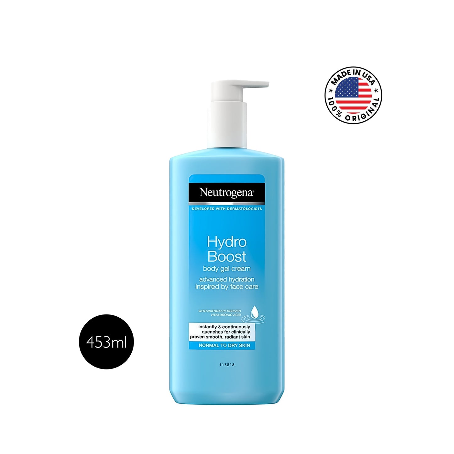 নিউট্রোজেনা হাইড্রো বুস্ট বডি জেল ক্রিম – ৪৫৩ মিলি