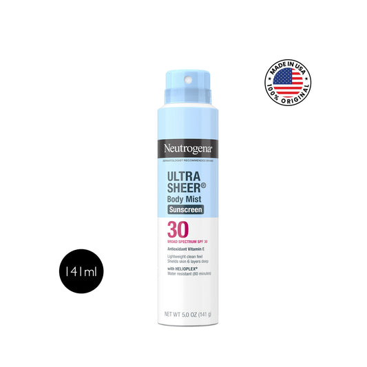Neutrogena Ultra sheer body mist sunscreen SPF-30 – 141g