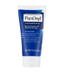 PanOxyl Acne Foaming Wash Benzoyl Peroxide 10% – 156g