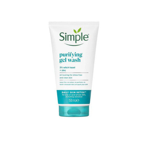 Simple Daily Skin Detox Purifying Gel Face Wash – 150 ml