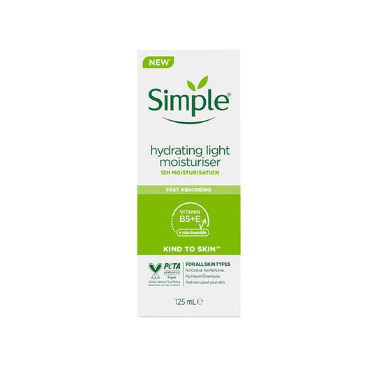 Simple Kind To Skin Hydrating Light Moisturiser – 125ml