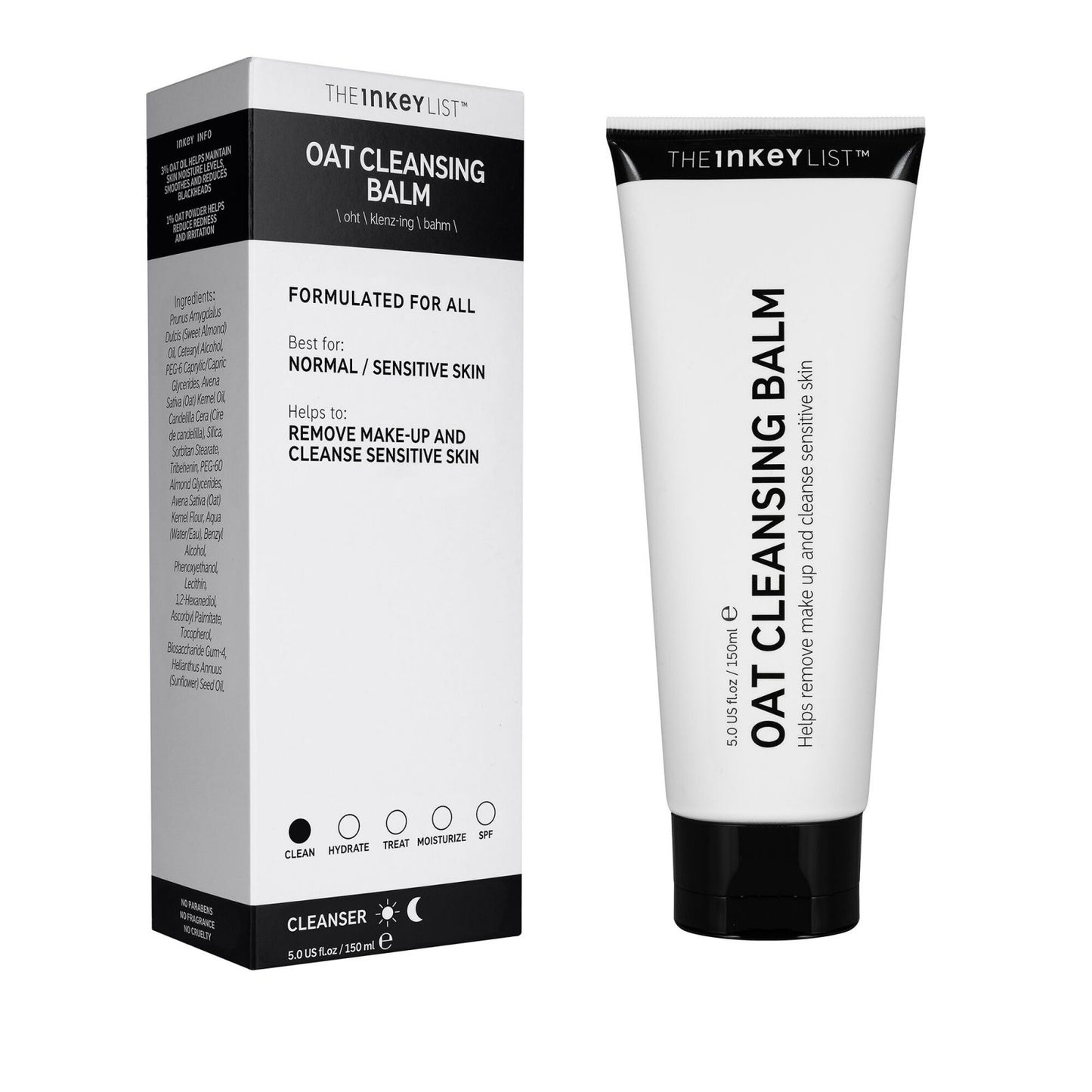 The INKEY List Oat Cleansing Balm – 150ml