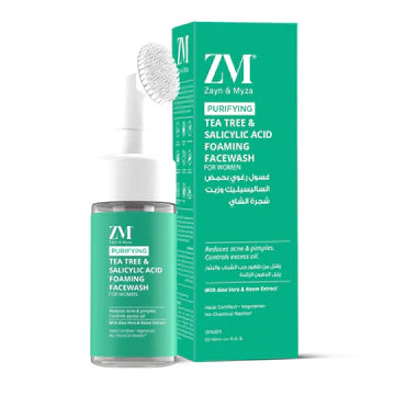 Zayn & Myza Tea Tree & Salicylic Acid Foaming Face Wash – 100 ml